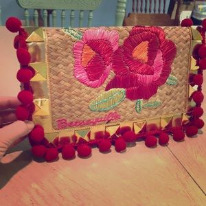 Bestseyville Betsy Johnson tropical clutch